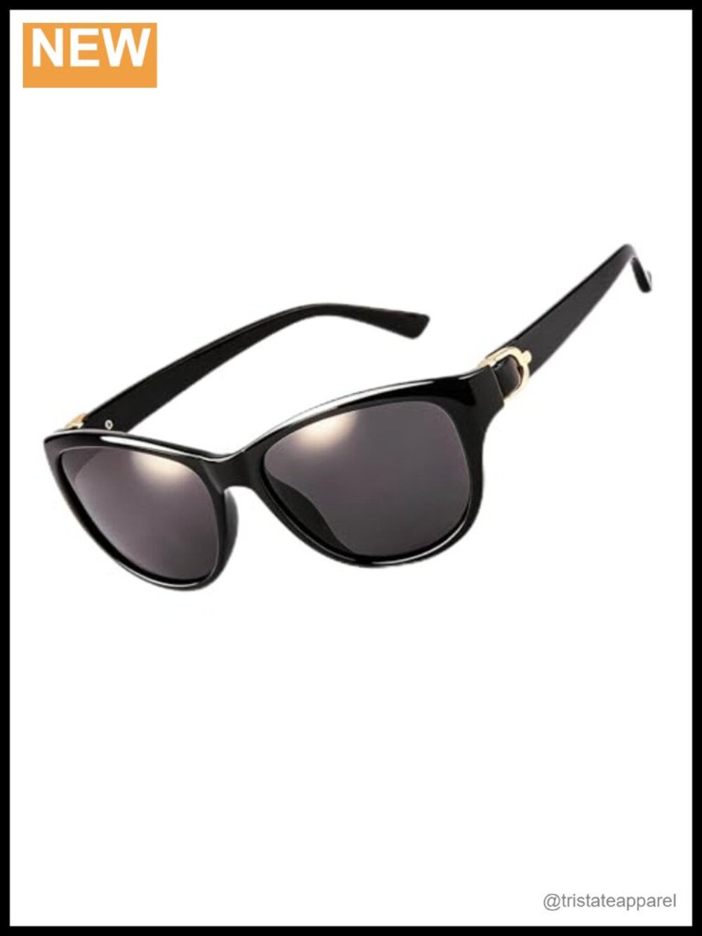 Polarized Cat Eye Sunglasses UV400 Full Frame Outdoor Casual